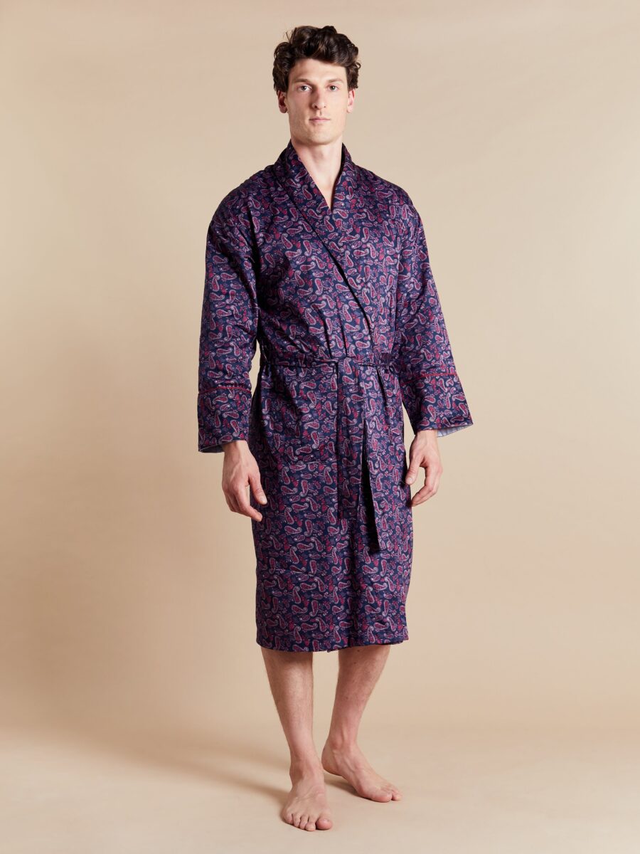 Sunsion Berkley Lightweight Men’s Dressing Gown – Breathable & Comfortable - Image 2
